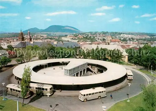 AK / Ansichtskarte Eger_Erlau Mavaut allomas Busbahnhof Eger_Erlau