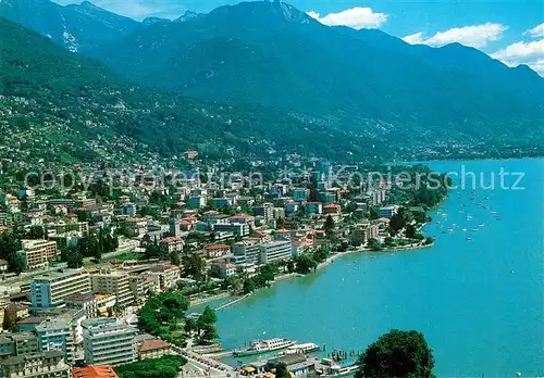 AK / Ansichtskarte Muralto_Lago_Maggiore Panorama Muralto_Lago_Maggiore