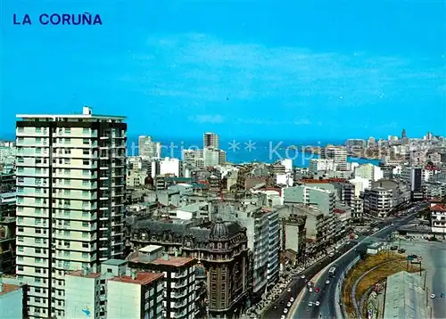 AK / Ansichtskarte La_Coruna Vista parcial La_Coruna
