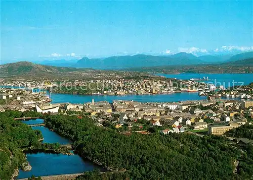 AK / Ansichtskarte Kristiansund Fliegeraufnahme Kristiansund