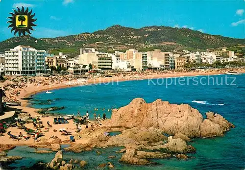 AK / Ansichtskarte Lloret_de_Mar La playa Lloret_de_Mar