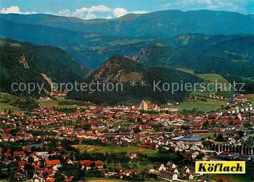 AK / Ansichtskarte Koeflach Fliegeraufnahme Koeflach