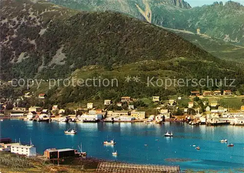 AK / Ansichtskarte Myre_Vesteralen Panorama Bucht Myre_Vesteralen