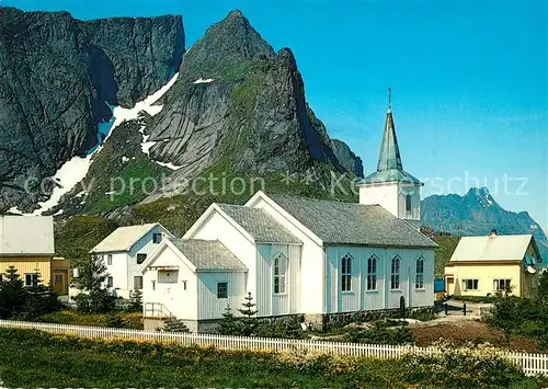 Reine_Lofoten Kirche Reine Lofoten