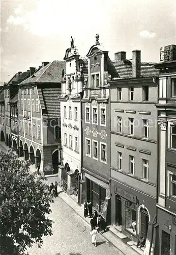 Kamienna_Gora Fragment Rynku Haeuserpartie am Marktplatz Kamienna Gora