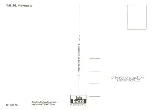 Wil_SG Marktgasse Altstadt Wil_SG