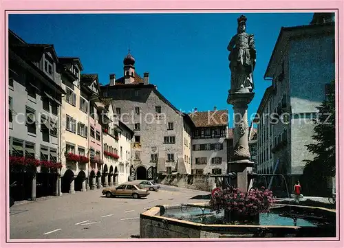 Wil_SG Hofplatz Brunnen Wil_SG