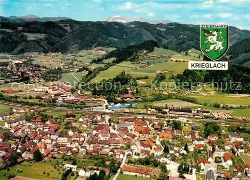 Krieglach_Steiermark Sommerfrische Fliegeraufnahme Krieglach_Steiermark
