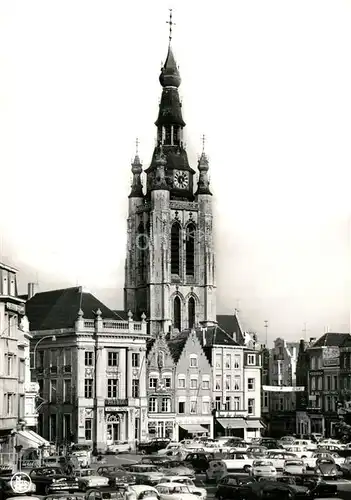 Courtrai_Flandre Grand  Place Eglise Saint Martin Courtrai_Flandre
