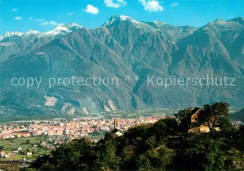 AK / Ansichtskarte Domodossola Panorama Alpen Domodossola