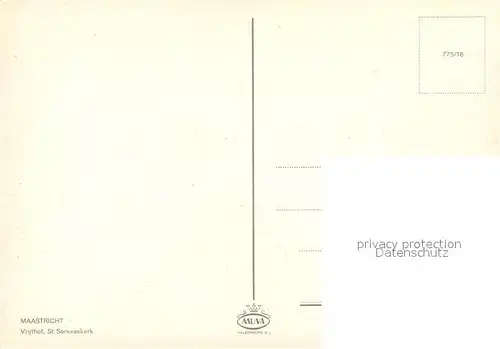 AK / Ansichtskarte Maastricht Vrijthof St. Servaaskerk Kirche Maastricht