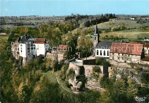 AK / Ansichtskarte La_Petite Pierre Chateau Eglise vue aerienne La_Petite Pierre
