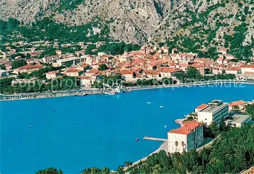AK / Ansichtskarte Kotor_Montenegro Panorama Hafen Kotor Montenegro