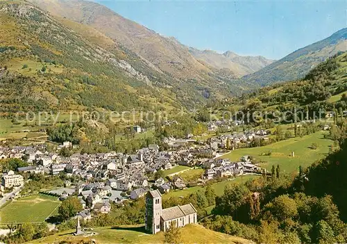 AK / Ansichtskarte Luz Saint Sauveur_Hautes_Pyrenees Chapelle Solferino vue aerienne Luz Saint Sauveur_Hautes