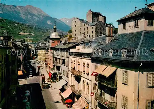 AK / Ansichtskarte Sion_VS Rue du Grand Pont Hotel de Ville et Majorie Sion_VS