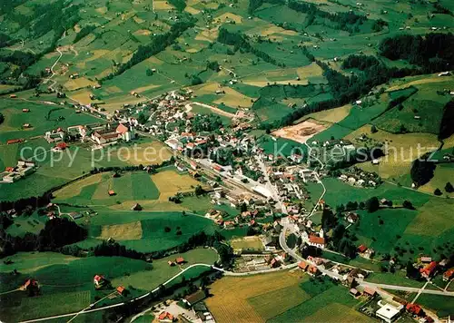 AK / Ansichtskarte Neu_St_Johann Fliegeraufnahme Neu_St_Johann