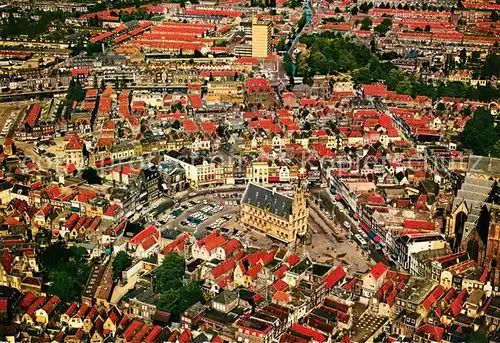 AK / Ansichtskarte Gouda Fliegeraufnahme Gouda