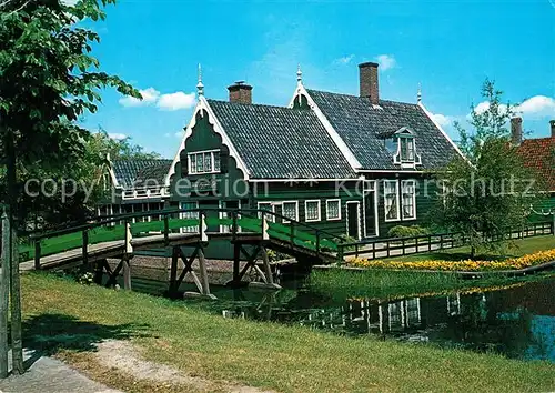 AK / Ansichtskarte Zaandam Wohnhaeuser Historisches Dorf Zaandam