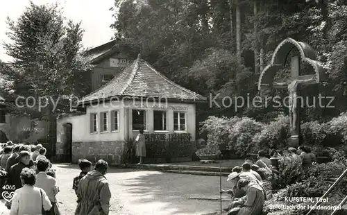 AK / Ansichtskarte Kufstein_Tirol Spieltisch der Heldenorgel Kreuz Inri Kufstein_Tirol