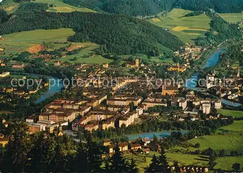 AK / Ansichtskarte Leoben Panorama Blick ins Tal Leoben