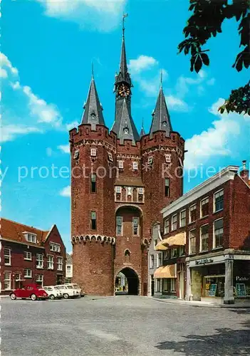 AK / Ansichtskarte Zwolle_Overijssel Sassenpoort Zwolle_Overijssel