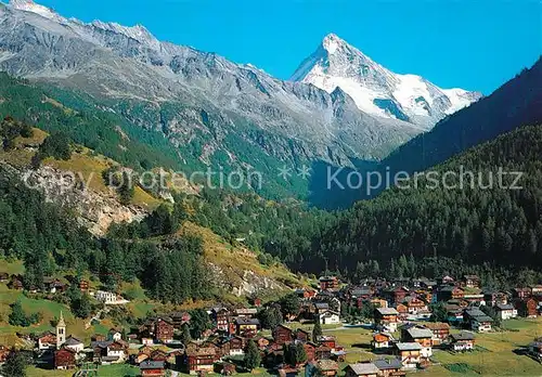 AK / Ansichtskarte Les_Hauderes Vue generale et les Alpes Les_Hauderes