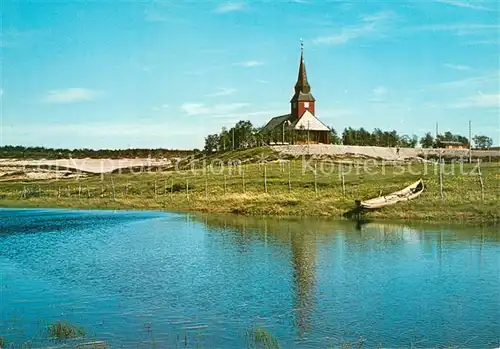 AK / Ansichtskarte Kautokeino Kirke Church Kautokeino