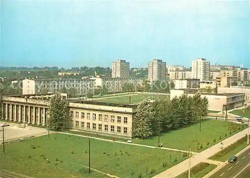 AK / Ansichtskarte Czestochowa_Schlesien Politechnika Osiedle Universitaet Wohnsiedlung Czestochowa_Schlesien