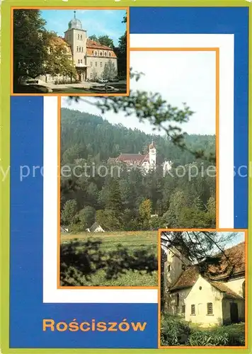 AK / Ansichtskarte Rosciszow Sanatorium Kirche 