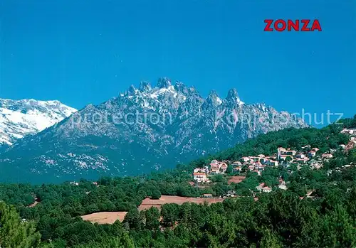 AK / Ansichtskarte Zonza Panorama Aiguilles de Bavella Zonza