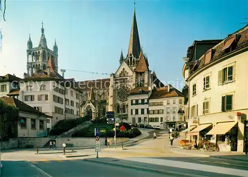 AK / Ansichtskarte Lausanne_VD La Cathedrale Lausanne VD