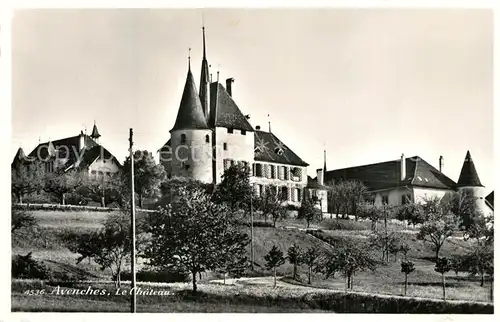 AK / Ansichtskarte Avenches Le Chateau Avenches