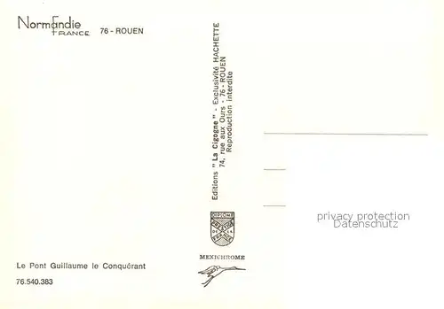 AK / Ansichtskarte Rouen Panorama Rouen