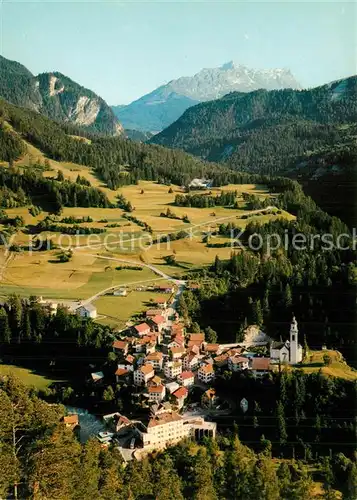 AK / Ansichtskarte Tiefencastel mit Julierstrasse Piz Arblatsch und Piz Forbisch Tiefencastel