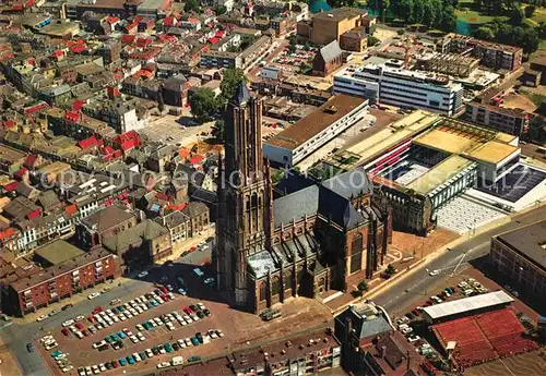 AK / Ansichtskarte Arnhem Eusebiuskerk Stadthuis Centrum Fliegeraufnahme Arnhem