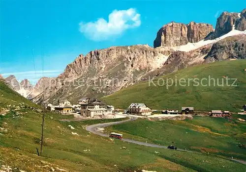 AK / Ansichtskarte Pordoipass Panorama Pordoipass