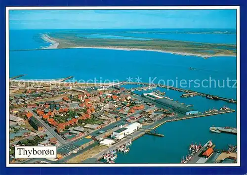 AK / Ansichtskarte Thyboron Fliegeraufnahme Thyboron