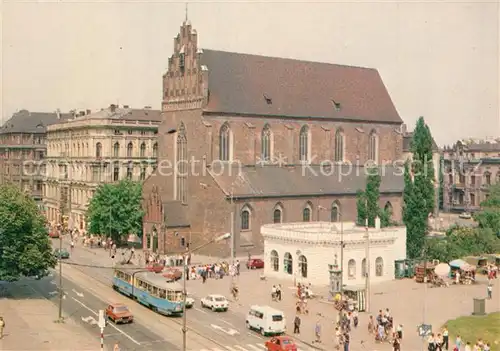 AK / Ansichtskarte Wroclaw Ulica Swidnicka Kosciol Bzego Ciala Wroclaw