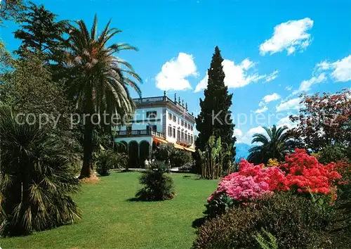 AK / Ansichtskarte Brissago_Lago_Maggiore Parco Botanico del Ticino  Brissago_Lago_Maggiore