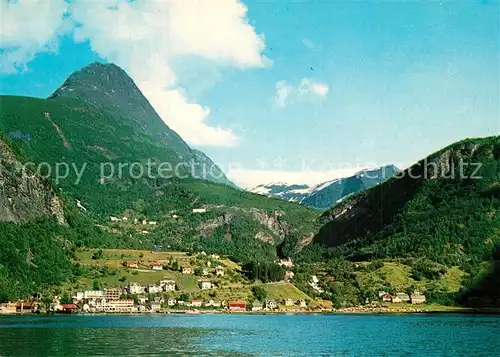AK / Ansichtskarte Geiranger Utsikt mot Geiranger Geiranger