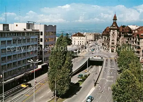 AK / Ansichtskarte Lausanne_VD La Place Chauderon Lausanne VD