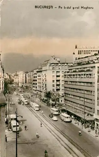 AK / Ansichtskarte Bukarest Strassenbahn  Bukarest