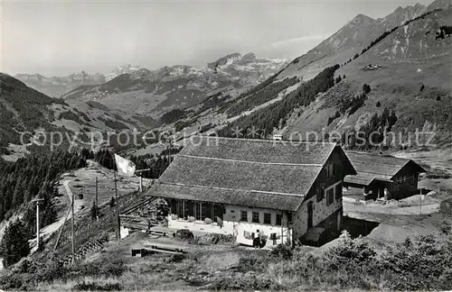 AK / Ansichtskarte Les_Diablerets Restaurant D`Isenau Les_Diablerets