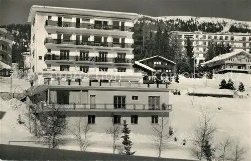 AK / Ansichtskarte Crans Montana Hotel Serenella Crans Montana