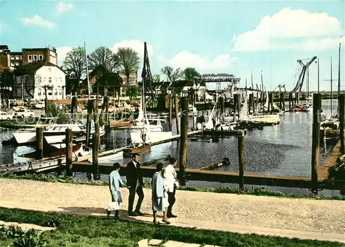 AK / Ansichtskarte Wedel_Pinneberg Schulauer Hafen Wedel Pinneberg