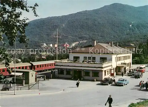 AK / Ansichtskarte Narvik Jernbanestasjonen Narvik