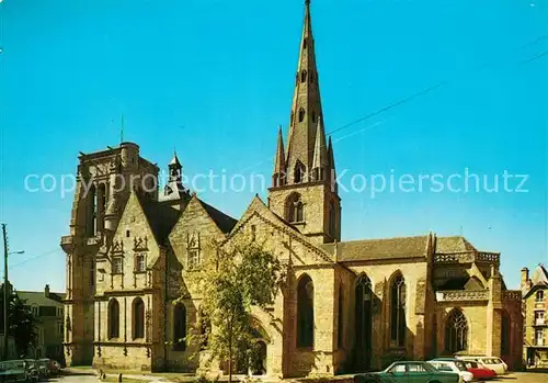 AK / Ansichtskarte Guingamp Eglise Notre Dame de Bon Secours Kirche 12. 16. Jhdt. Guingamp