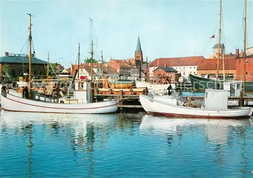 AK / Ansichtskarte Nykobing_Mors Havnen Hafen Fischkutter Nykobing Mors