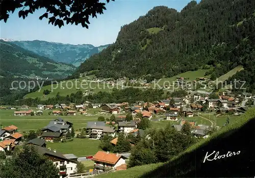 AK / Ansichtskarte Klosters_Dorf Panorama Klosters_Dorf