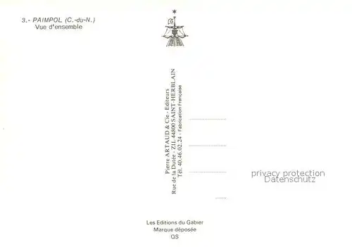 AK / Ansichtskarte Paimpol Vue d ensemble Paimpol